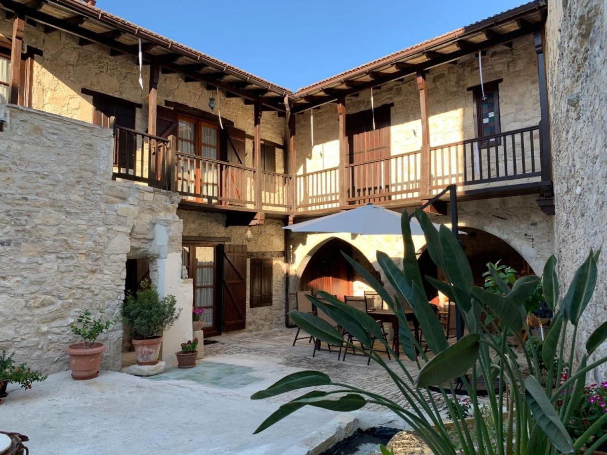 Afames House - Beautiful Traditional House Omodos Bagian luar foto