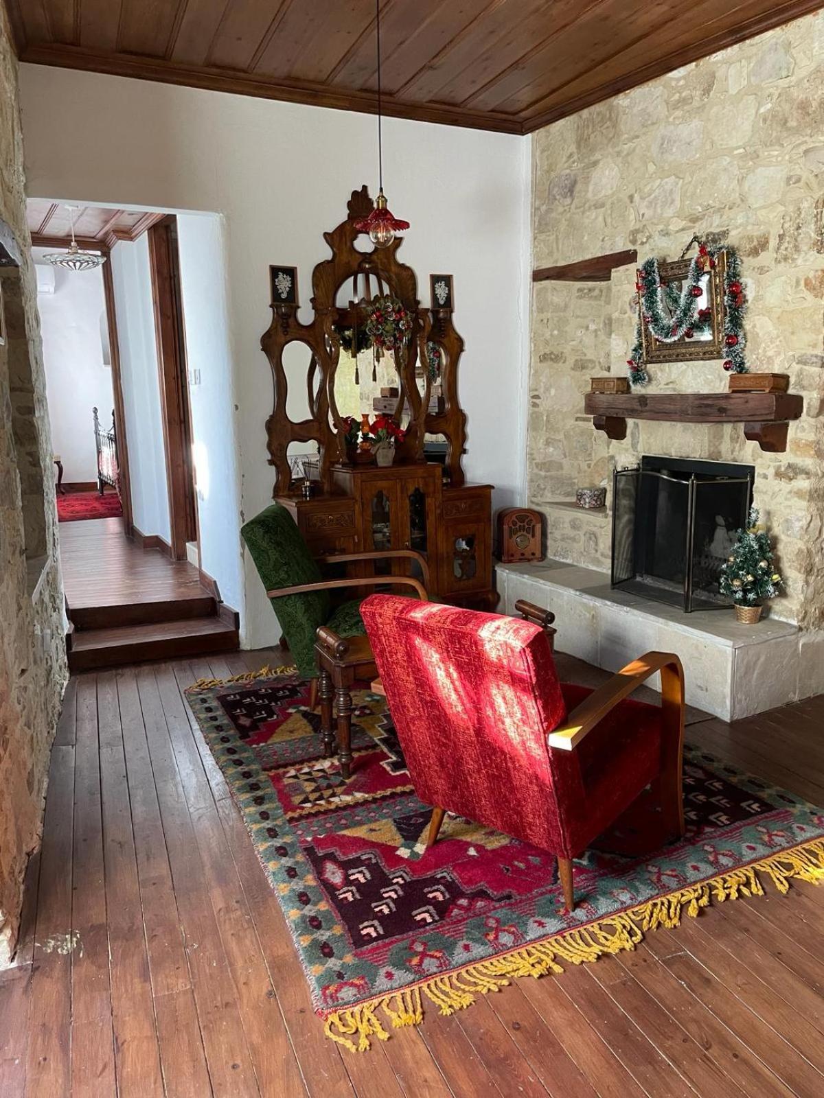 Afames House - Beautiful Traditional House Omodos Bagian luar foto
