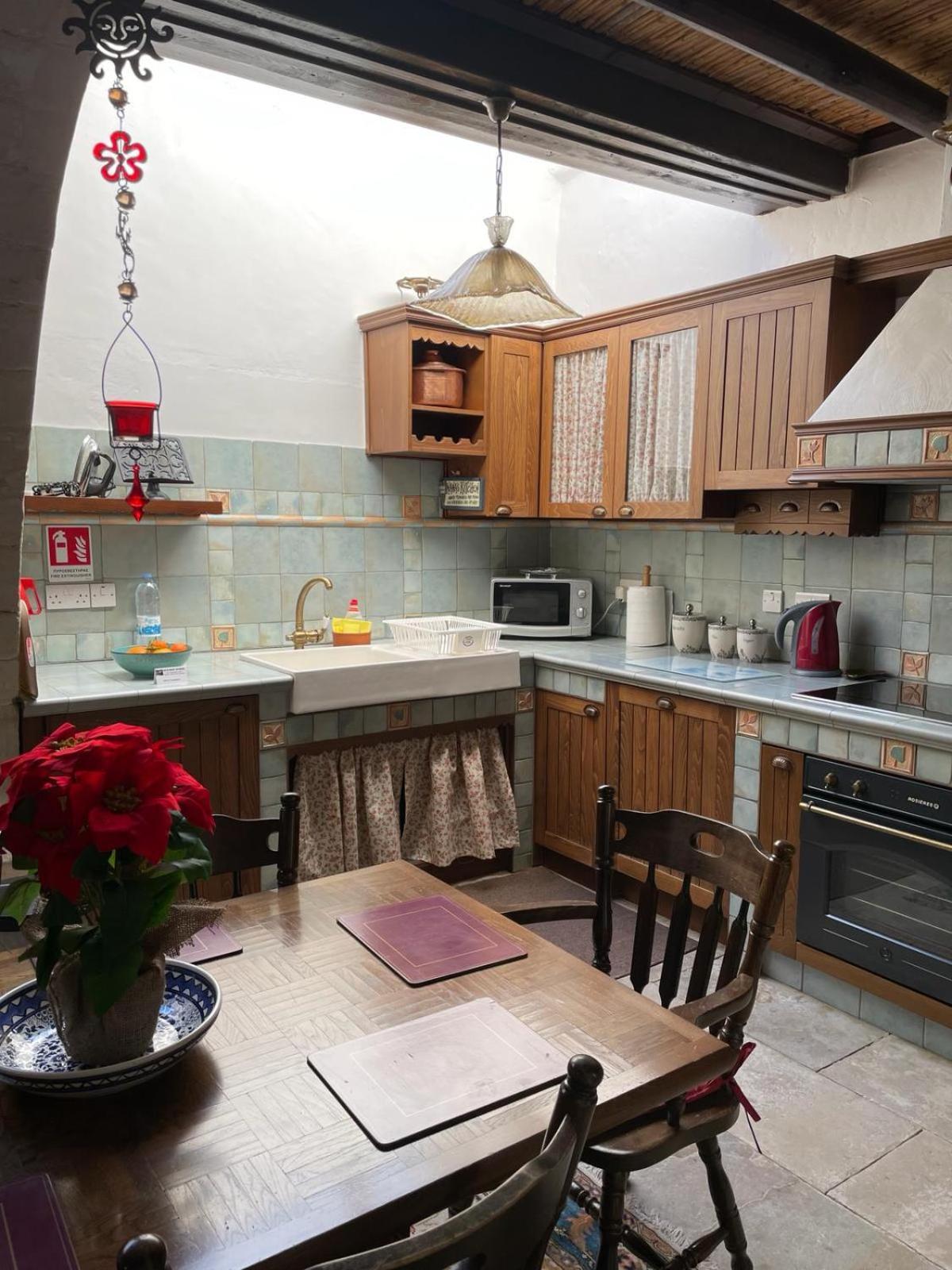 Afames House - Beautiful Traditional House Omodos Bagian luar foto